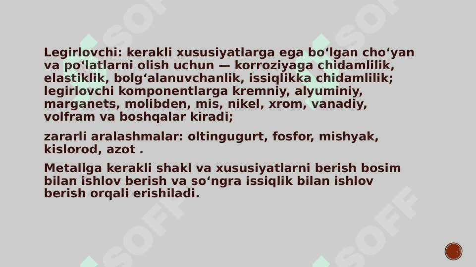 QORA METALLAR 4