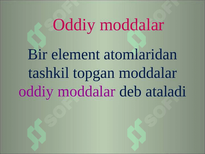 7-sinf kimyo Oddiy va murakkab moddalar dars ishlanma 3