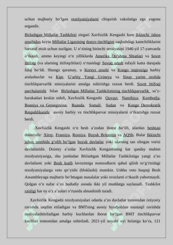 Qohira deklaratsiyasi tarixi va mazmuni 3