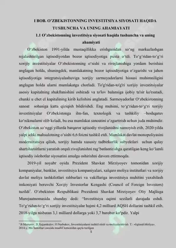 O'zbekistonning_investitsiya_siyosati_va_xorijiy_investitsiyalarni jalb qilish 5
