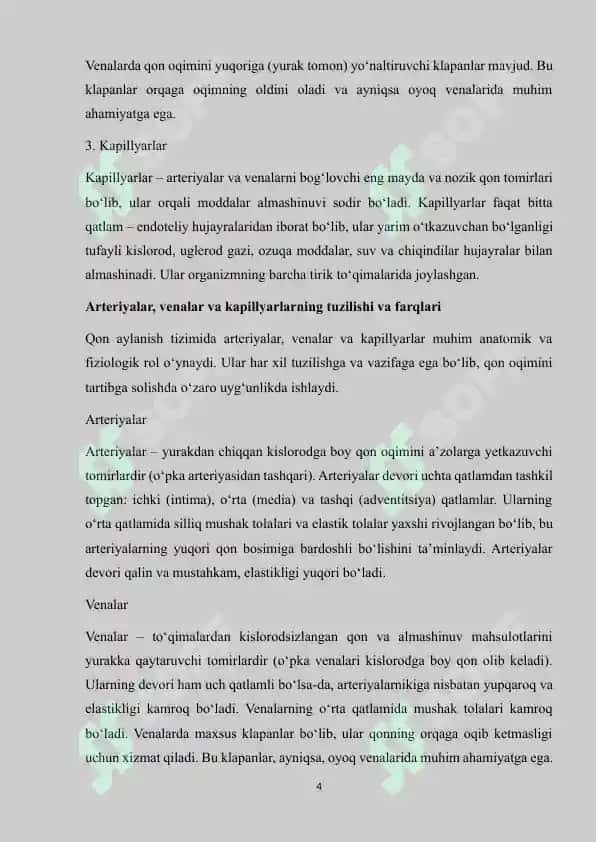 Qon tomirlar fiziologiyasi 4