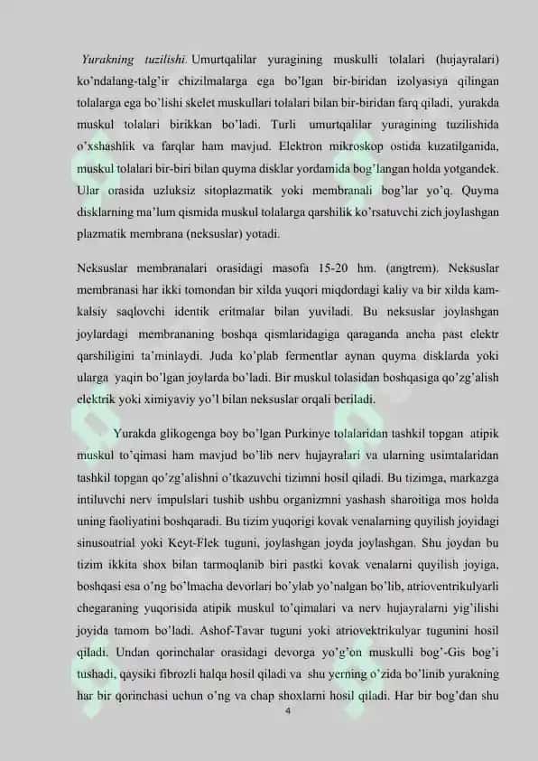 Yurak fizalogiyasi 4