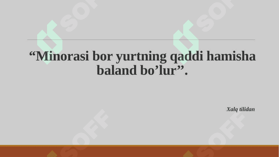 Minorai Kalonning qurilish tarixi 2
