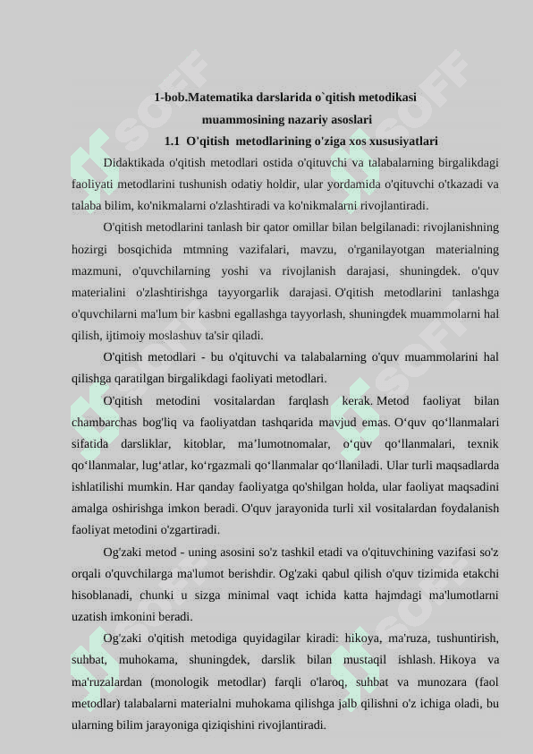 Matematikaga o’rgatishning zamonaviy  metodlari 4
