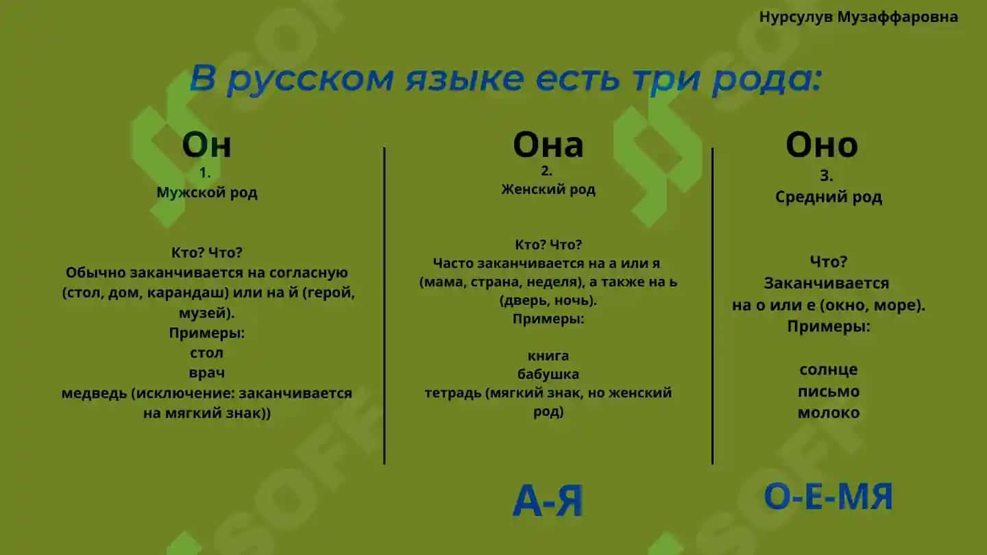 Презентация по русскому языку 2