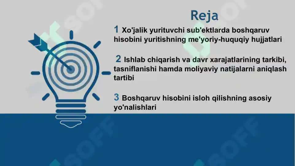 O'ZBEKISTON RESPUBLIKASIDA BOSHQARUV HISOBINI TASHKIL ETISHNING RIVOJLANISH YO'NALISHLARI 2