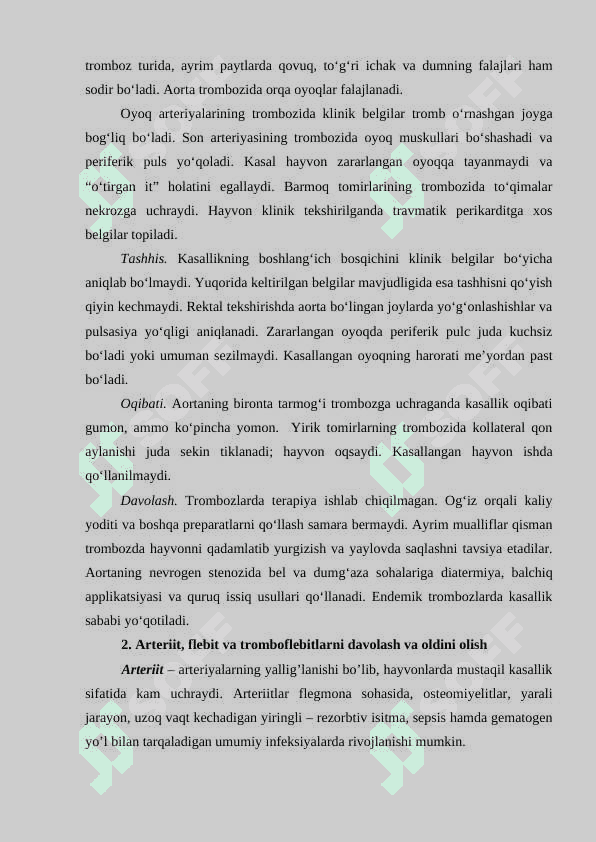 OTLARNING YURAK – QON TOMIR TIZIMI PATOLOGIYASI 3