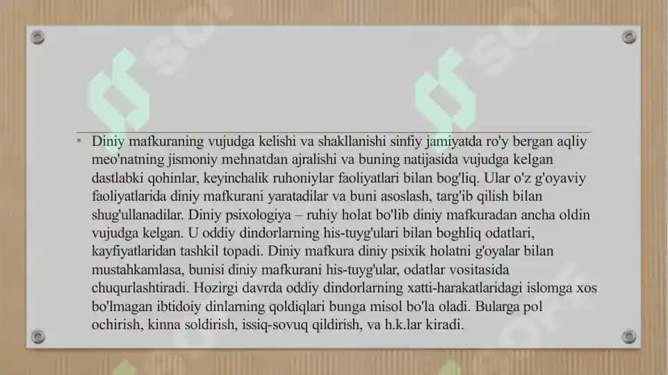 Diniy tashkilotlarning zamonaviy dunyoviy me’yorlarga moslashuvining ahamiyati 8
