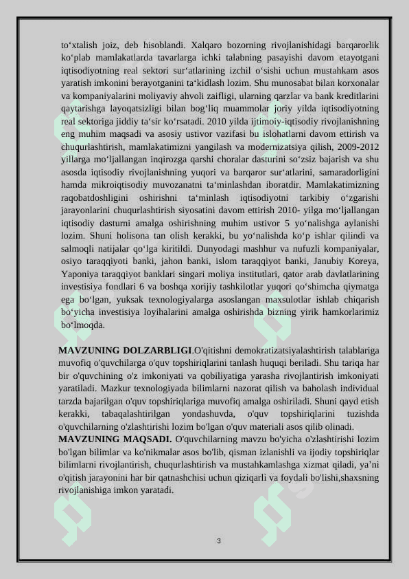Biologiyani o`qitishda hamkorlikda o`qitish tashkil etish 3