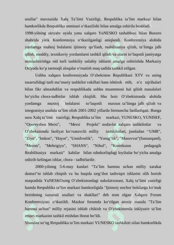 OʻZBEKISTONDA INKLYUZIV TAʼLIM 6