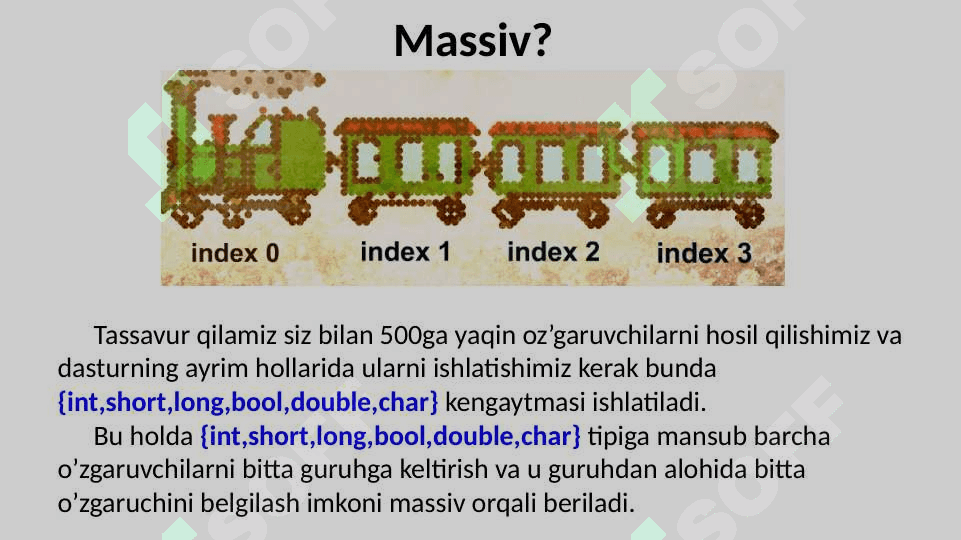 ko`p o`lchamli massivlar 2