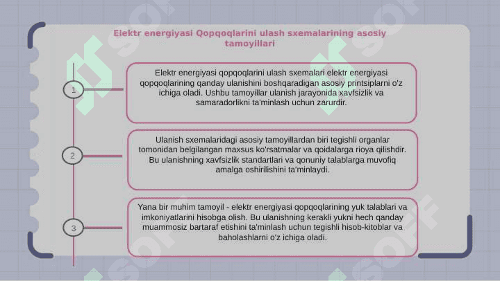 Elektr energiyasi qoplagichlarini ulanish sxemalari 8