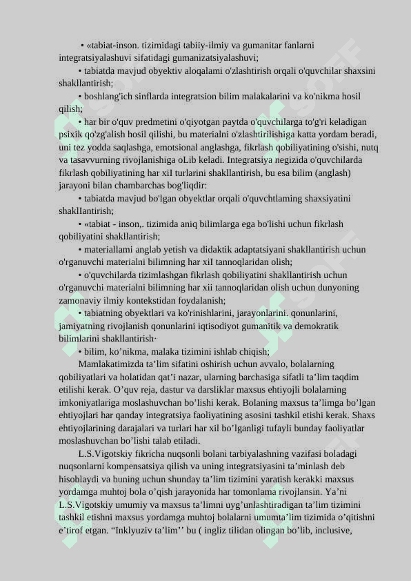 Umuta’lim tashkilotlarida alohida yordamga muhtoj bolalar uchun integratsiyalashgan ta’limni amalga oshirishning asosiy bosqichlari. 3