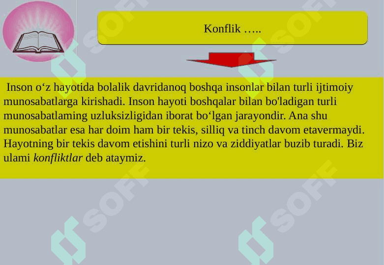 Pedagogik konfiliktologiyaning mohiyati,     obyekti,predmeti, maqsad,vazifalari va fan sifatida paydo bo‘lishi 5