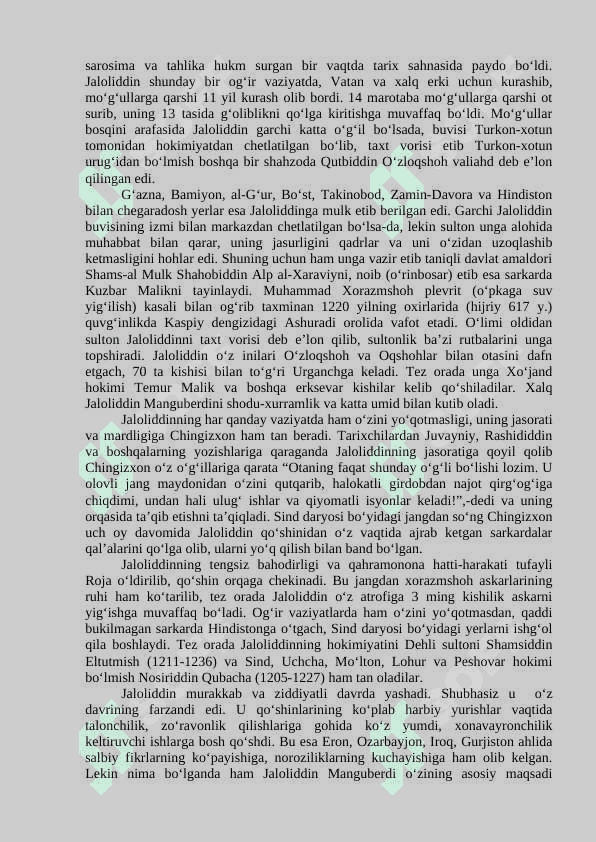 O'zbekistonda mustaqillik g'oyalarining tarixiy asoslari 7