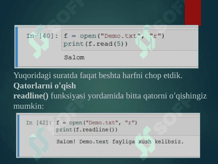 Pythonda katalog va fayllar bilan ishlash 4
