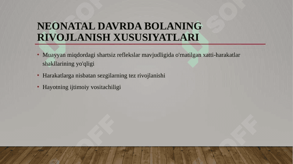 ONTOGENEZNING ilk bosqichlari 7