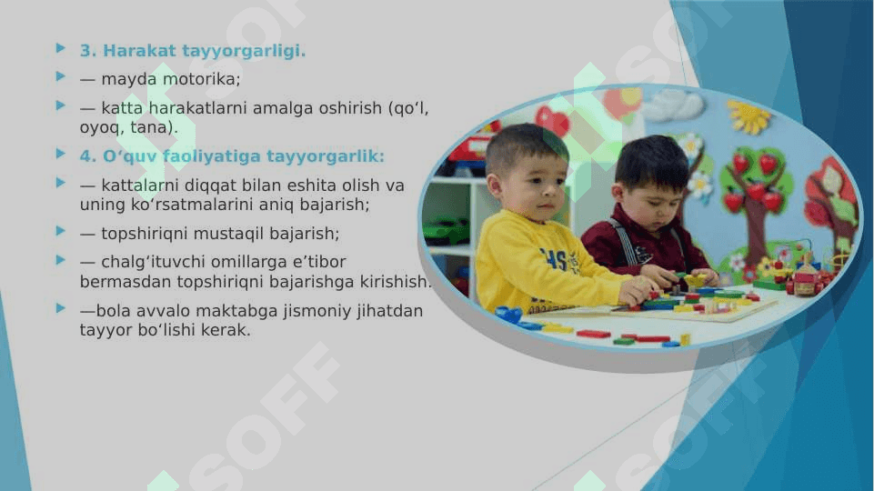 Mavzu: Kichik maktab yoshi davrida psixik rivojlanish xususiyatlari. 5