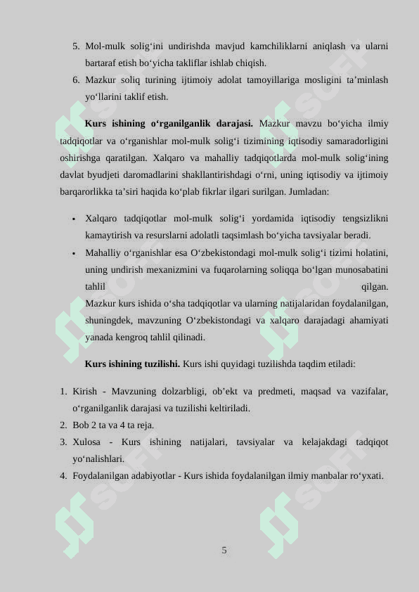 JISMONIY SHAXSLARDAN OLINADIGAN MOL-MULK SOLIGʻI VA UNING AHAMIYATI 5
