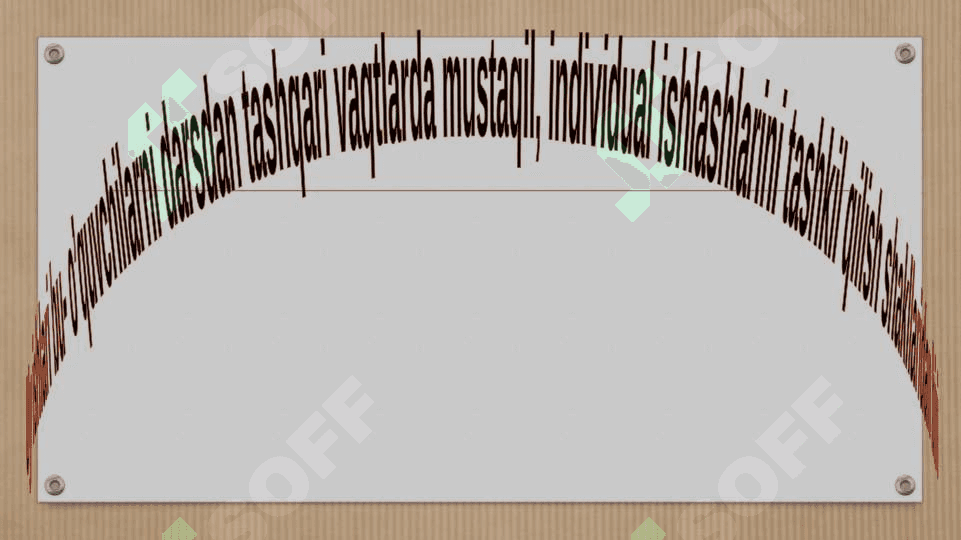 Boshlang’ich sinflarda matematikadan  sinfdan tashqari ishlarni tashkil qilish metodikasi. 6