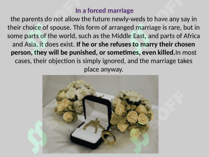 Arranged marriage 5