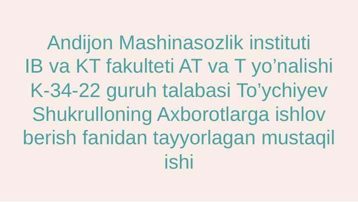 Soha korxonalarida strategik rejalashtirish 1