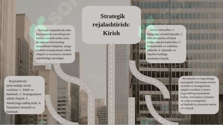 Soha korxonalarida strategik rejalashtirish 4