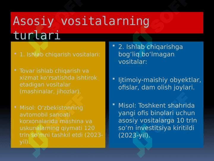 ASOSIY VOSITALAR HISOBI VA AMORTIZATSIYA QILISH USULLARI 4