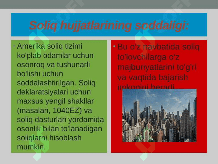Soliq ma`muriyatchiligini amalga oshirishda ilg`or xorijiy mamlakatlar tajribasi 3