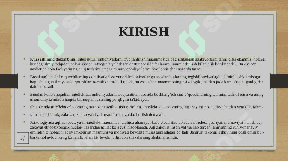 MAKTABGACHA VA BOSHLANG'ICH TA'LIM OLUVCHILARNING INTILEKTUAL RIVOJLANISHI 3