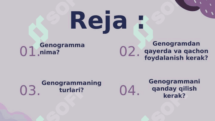 Oila genogrammasi 2