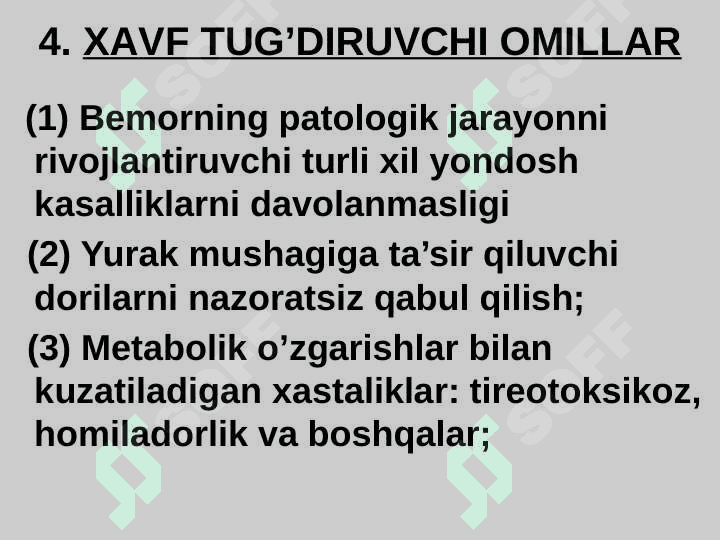 YURAK YETISHMOVCHILIGI 8