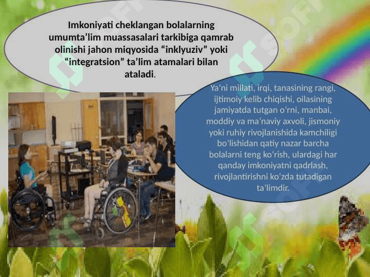 INKLYUZIF TA’LIM 7