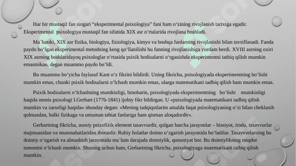 Eksperimental psixologiyada suhbat metodi. 3