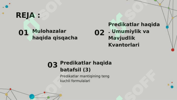 Predikatlar mantiqining alfaviti 2