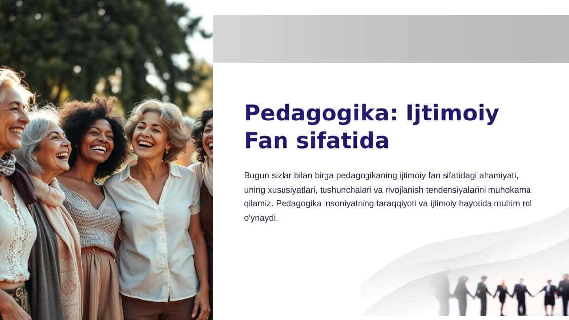 Pedagogika ijtimoiy fan sifatida 1