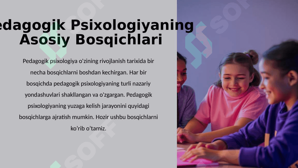 Pedagogik Psixologiyaning Yuzaga Kelish Tarixi 3