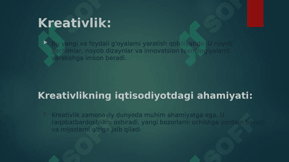 Kreativ Mahsulot 3
