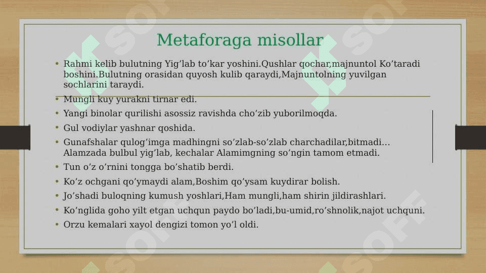 Ma’no ko’chish turlari 6