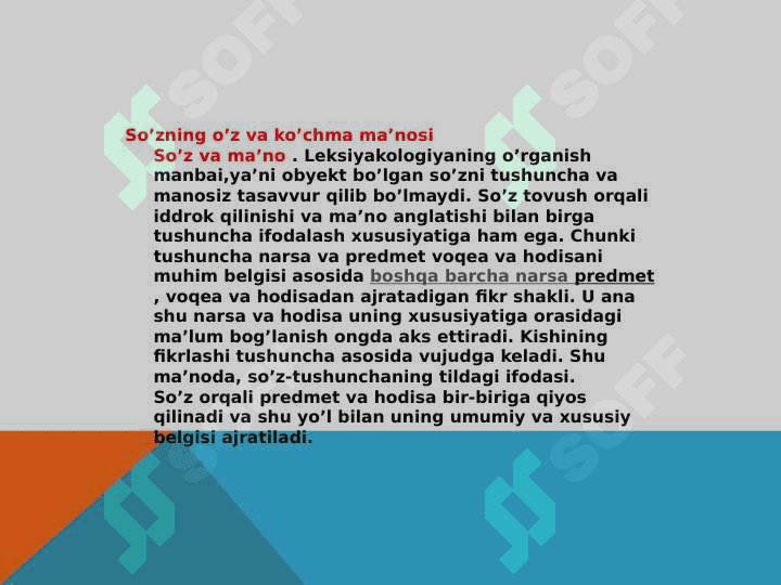 SO’ZNING   O’Z  VA  KO’CHMA  MA’NOLARI 3