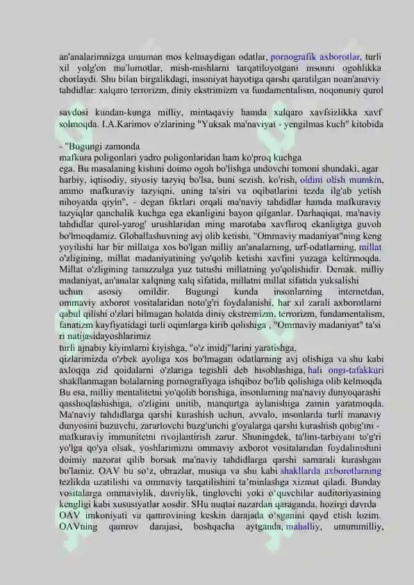 Jahon media va axborot makonida manfaatlar to`qnashuvi 2