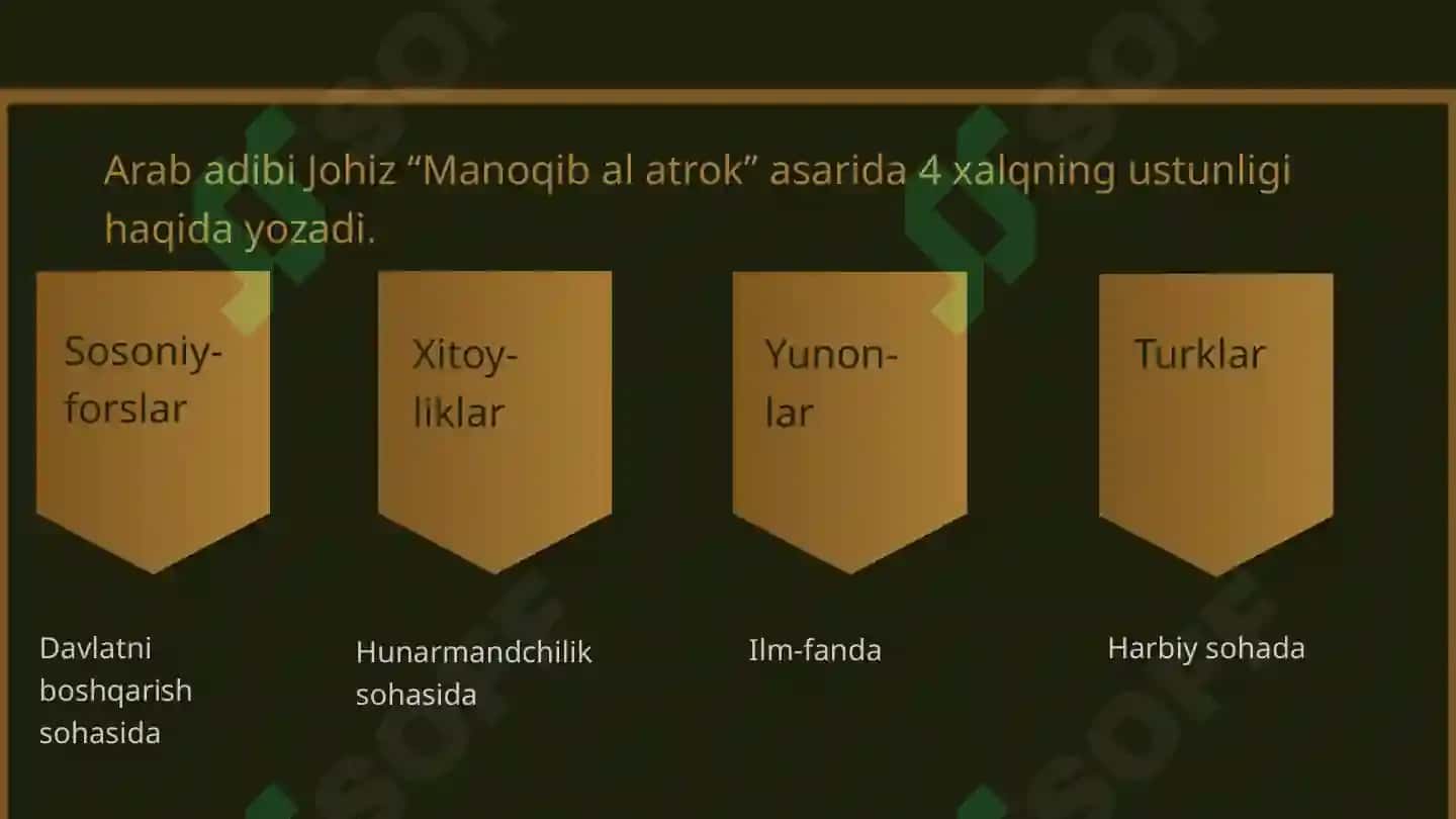 V-VII asrlarda Turon xalqlarining harbiy san'ati 4