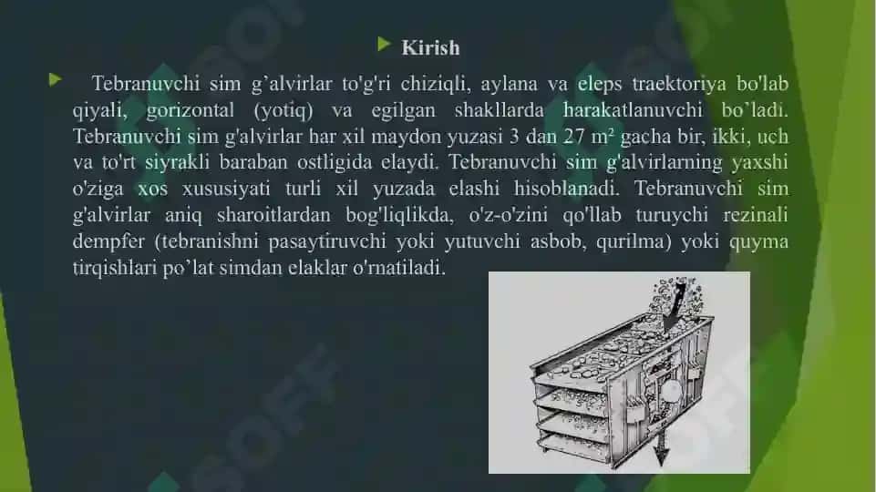 Tebranuvchisim g’alvirlar 3