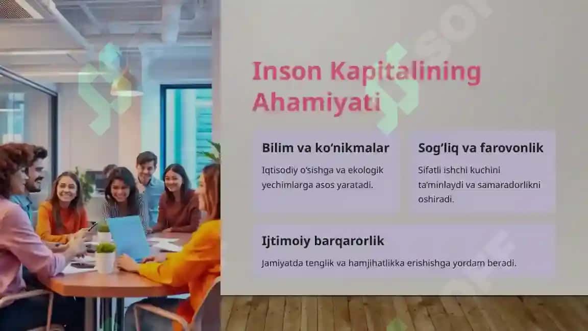 Yashil Iqtisodiyot uchun Inson Kapitalining Ahamiyati 2