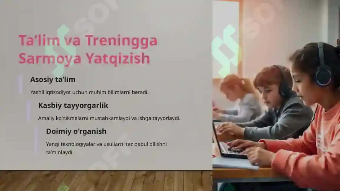 Yashil Iqtisodiyot uchun Inson Kapitalining Ahamiyati 3