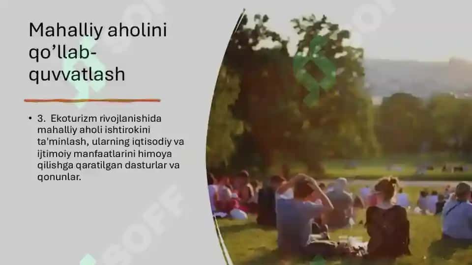 O’zbekistonda ekoturizmni tashkil qilishda asosiy me’yoriy-huquqiy asoslari 4