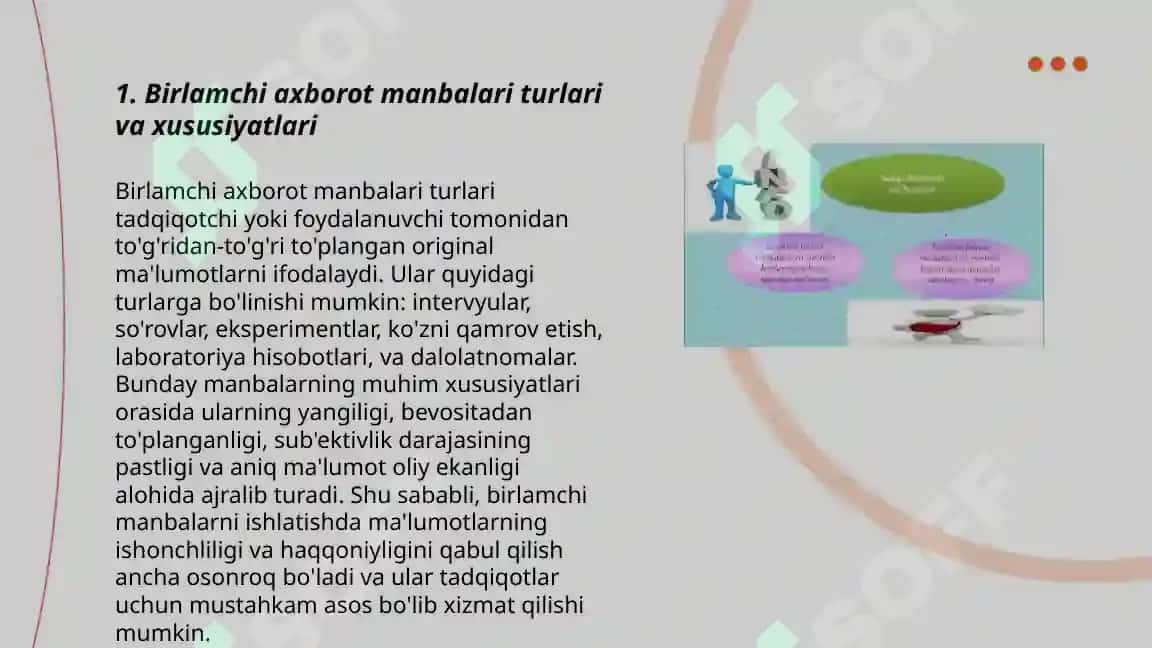 Birlamchi va ikkilamchi axborot manbalarini tanqidiy tahlil qilish 3