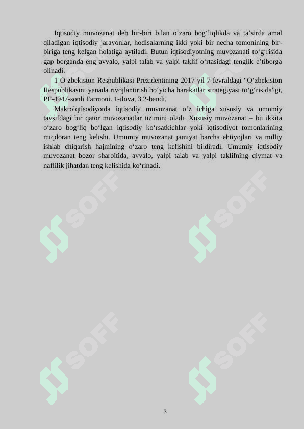 IQTISODIYOTDAGI TARKIBIY O`ZGARISHLAR VA  UNING IQTISODIY MUVOZANATGA TA`SIRI 5