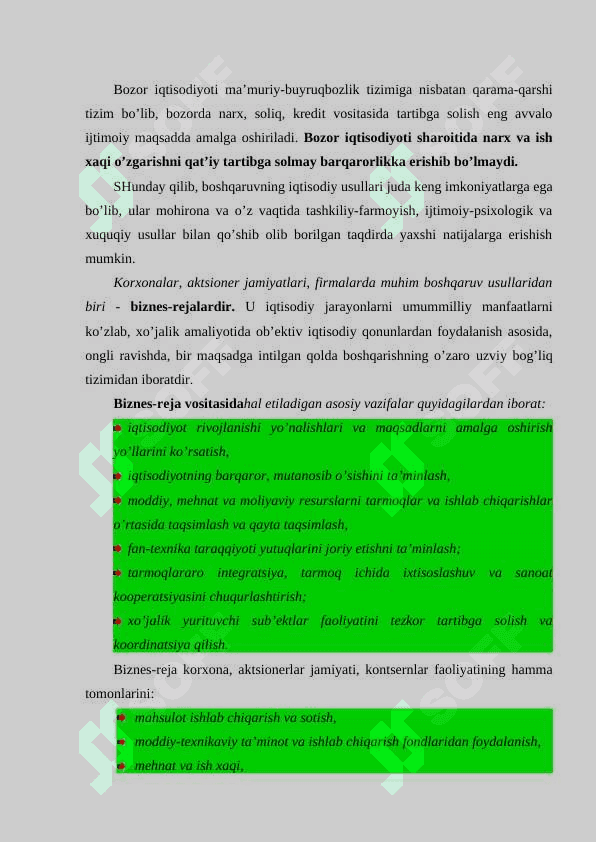 Menejment usullari 3