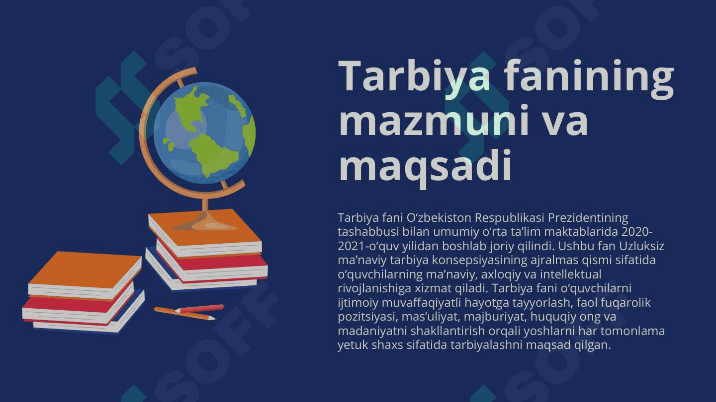 UMUMIY O’RTA TA’LIM MAKTABLARIDA TARBIYA FANINI O’QITISHDA INNOVATSION TEXNALOGIAYALARDAN FOYDALANISH 3